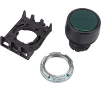 Плоская прозрачная кнопка без фиксации DKC, зеленая ABHLR2