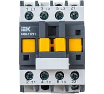 Контактор IEK КМИ-11211, 12А, 220В, ИЭК, KKM11-012-230-01 15168113