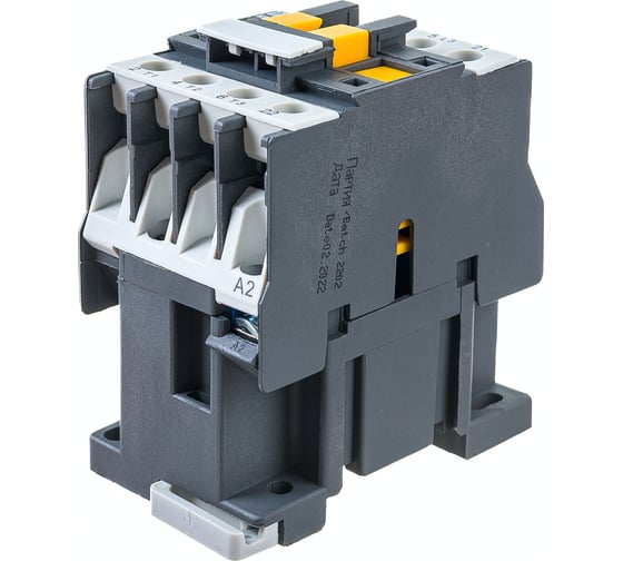 Контактор IEK КМИ-11211, 12А, 220В, ИЭК, KKM11-012-230-01