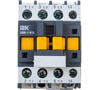 Контактор IEK КМИ-11810, 18А, 400В, 1НО, ИЭК, KKM11-018-400-10 15165406