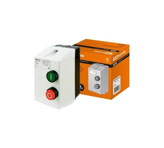 Контактор IEK КМИ-11860, 18А, 380В/АС3, IP54, ИЭК, KKM16-018-380-00