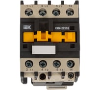 Контактор IEK КМИ-22510, 25А, 24В, ИЭК, KKM21-025-024-10