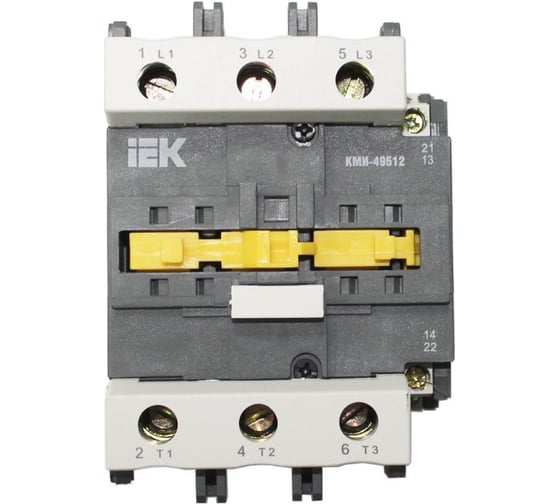 Контактор IEK КМИ-49512, 95А, 400В, 1НО;1НЗ, ИЭК, KKM41-095-400-11