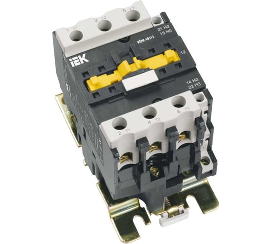 Контактор IEK КМИ-49512, 95А, 400В, 1НО;1НЗ, ИЭК, KKM41-095-400-11