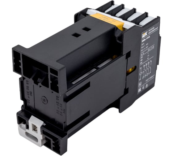 Контактор IEK КМИп-11810, 18А, 24В/АС3, 1НО, ИЭК, KMD11-018-024-10