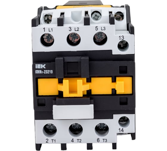Контактор IEK КМИп-23210, 32А, 220В/АС3, 1НО, ИЭК, KMD21-032-220-10