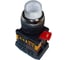 Кнопка IEK ABLFP-22 прозрачный, неон, 1з+1р, ИЭК BBT20-ABLFP-K08 1