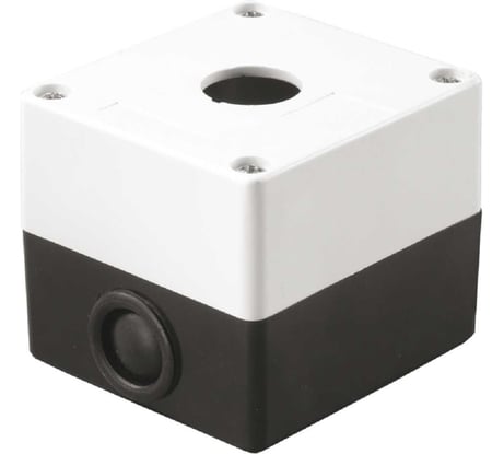 Корпус IEK, КП 101, 1-местный, белый, для кнопок, ИЭК, BKP10-1-K01