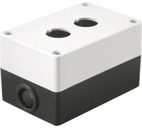 Корпус IEK, КП 102, 2-местный, белый, для кнопок, ИЭК, BKP10-2-K01