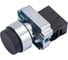 Кнопка управления IEK, LAY5-BL21, без подсветки, 1з, ИЭК, черная BBT70-BL-K02 1