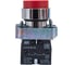 Кнопка управления IEK LAY5-BL42 без подсветки, красная, 1р, ИЭК BBT71-BL-K04 1