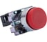 Кнопка управления IEK LAY5-BL42 без подсветки, красная, 1р, ИЭК BBT71-BL-K04 3