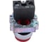 Кнопка управления IEK LAY5-BL42 без подсветки, красная, 1р, ИЭК BBT71-BL-K04 5