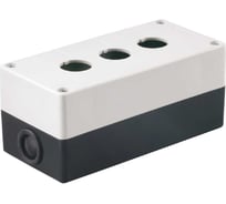 Корпус IEK, КП 103, 3-местный, для кнопок, ИЭК, BKP10-3-K01