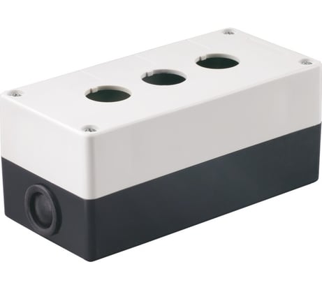 Корпус IEK, КП 103, 3-местный, для кнопок, ИЭК, BKP10-3-K01