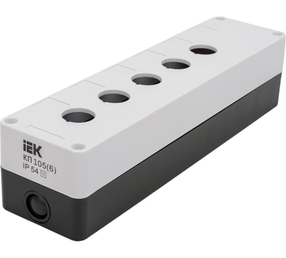 Корпус IEK, КП 1056, для кнопок, ИЭК, BKP10-6-K01