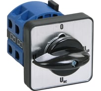 Кулачковый переключатель IEK, ПКП10-44/O, 10АUc-O-Ua-Ub4Р/400В, ИЭК BCS14-010-4