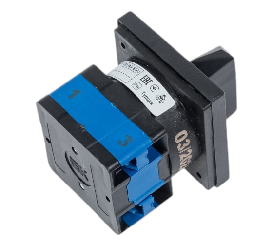 Кулачковый переключатель IEK, ПКП10-11/0, 10А, 0-1, 1Р/400В, ИЭК BCS11-010-1