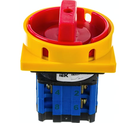 Кулачковый переключатель IEK ПКП25-13/У, 25А, "откл-вкл", 3Р/400В, ИЭК BCS23-025-1