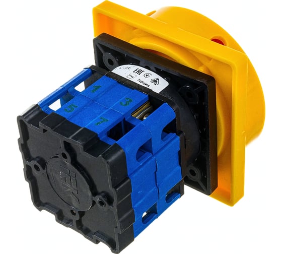 Кулачковый переключатель IEK ПКП25-13/У, 25А, "откл-вкл", 3Р/400В, ИЭК BCS23-025-1