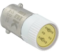 Сменная лампа IEK желтая, матрица/12В, ИЭК BMS10-012-K05
