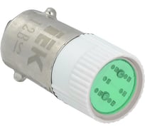 Сменная лампа IEK зеленая, матрица/12В, ИЭК BMS10-012-K06