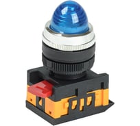 Сигнальная лампа IEK AL-22 синяя, неон BLS20-AL-K07