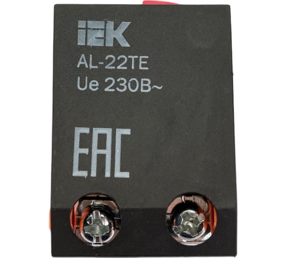 Сигнальная лампа IEK AL-22TE белая, неон BLS30-ALTE-K01