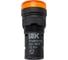 Лампа IEK AD16DS LED матрица, d=16мм, желтый, 12В, AC/DC BLS10-ADDS-012-K05-16 1