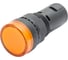 Лампа IEK AD16DS LED матрица, d=16мм, желтый, 12В, AC/DC BLS10-ADDS-012-K05-16 3