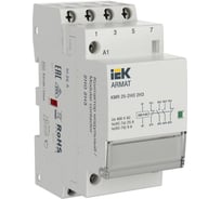 Модульный контактор IEK ARMAT KMR 25А, 230В AC, 2НО 2НЗ AR-KMR10-025-22-230
