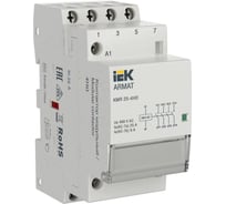 Модульный контактор IEK ARMAT KMR 25А, 230В AC, 4НО AR-KMR10-025-40-230