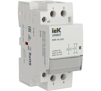 Модульный контактор IEK ARMAT KMR 40А, 230В AC, 2НО AR-KMR10-040-20-230