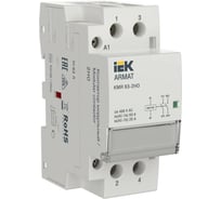 Модульный контактор IEK ARMAT KMR 63А, 230В AC, 2НО AR-KMR10-063-20-230