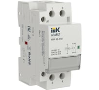 Модульный контактор IEK ARMAT KMR 63А, 24В AC/DC, 2НО AR-KMR20-063-20-024