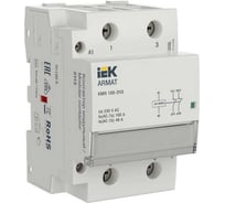 Контактор модульный IEK ARMAT KMR 100А 24В AC/DC 2НЗ AR-KMR20-100-02-024