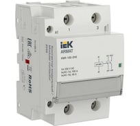 Контактор модульный IEK ARMAT KMR 100А 24В AC/DC 2НО AR-KMR20-100-20-024