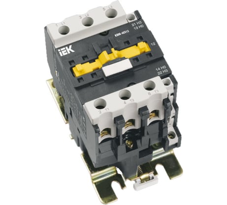 Контактор IEK КМИ-46512 65А, 400В, 1НО; 1НЗ, ИЭК KKM41-065-400-11