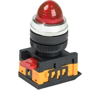 Сигнальная лампа IEK AL-22 красный, неон BLS20-AL-K04