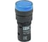 Лампа IEK AD16DS LED матрица, d=16мм, синий, 12В, AC/DC BLS10-ADDS-012-K07-16 1
