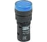 Лампа IEK AD16DS LED матрица, d=16мм, синий, 36В, AC/DC BLS10-ADDS-036-K07-16 1