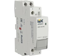Контактор модульный IEK ARMAT KMR 20А 230В AC 2НЗ AR-KMR10-020-02-230