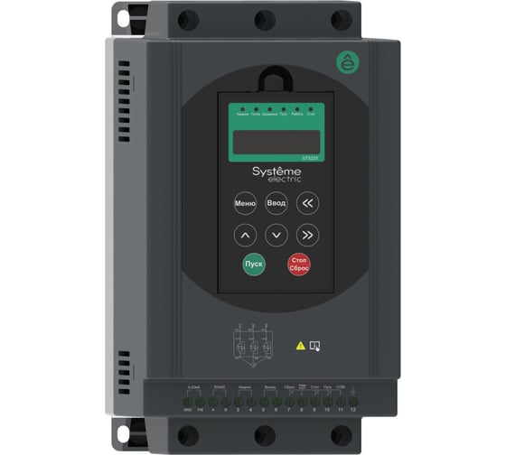 Устройство плавного пуска Systeme Electric STS22 37кВт 400В со встроен. байпасным контактором SE STS22D37N4X 1
