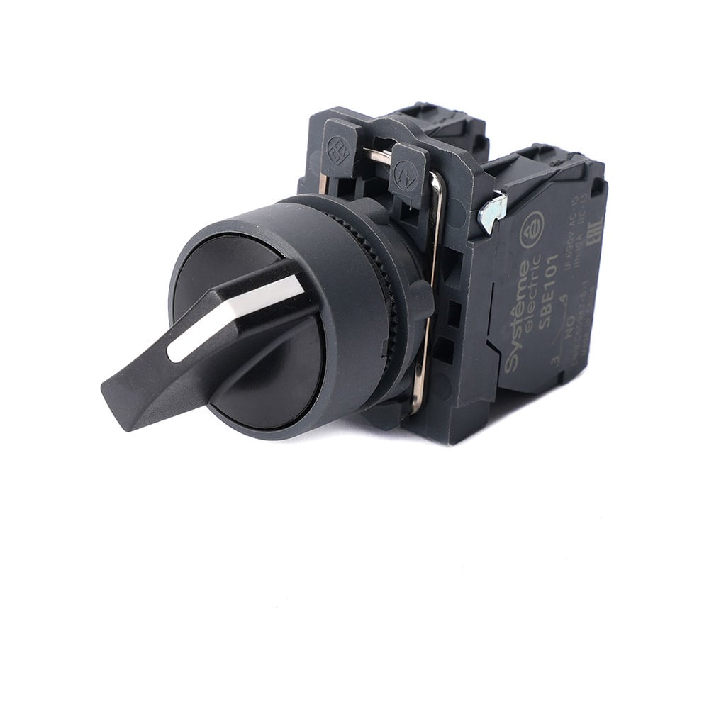 Переключатель модульный Systeme Electric SB5 в сборе 22мм 3поз. с ...