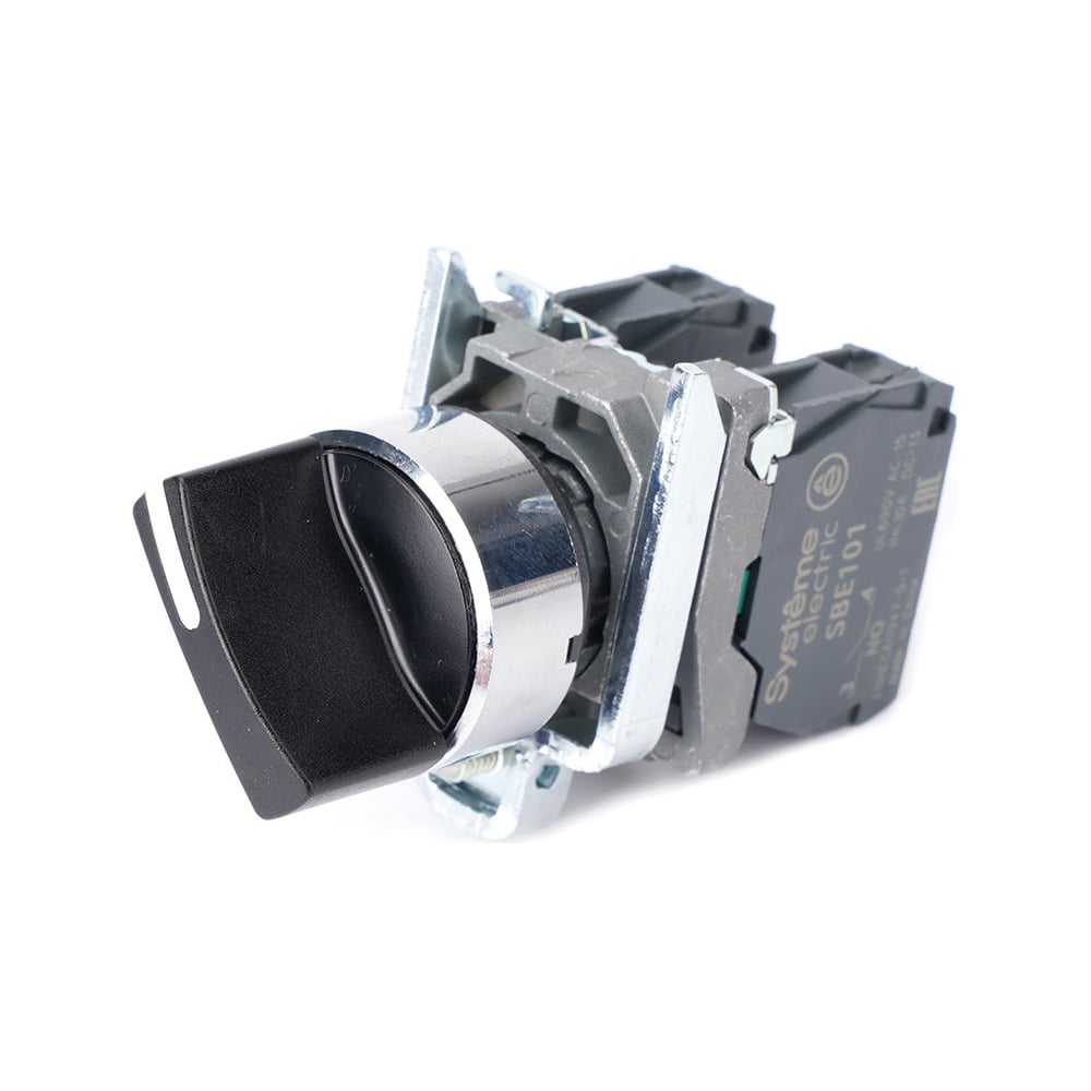 Переключатель модульный Systeme Electric SB4 в сборе 22мм 2поз. с ...