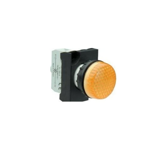 Сигнальная арматура Emas жёлтая, 12-30В AC/DC CP080XS 1