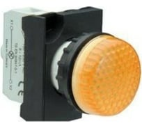 Сигнальная арматура Emas жёлтая, с блоком подсветки CBS, жёлтый светодиод, 100-230В AC CP0S0XS