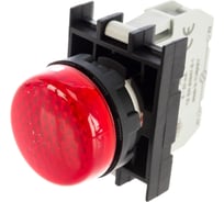 Сигнальная арматура Emas красная, с блоком подсветки B6, 12-30В AC/DC B060XK