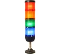 Сигнальная колонна Emas 50мм 220В, светодиод LED алюминий патрубок 100мм IK54L220XM03