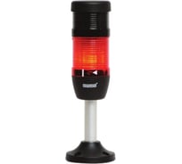 Сигнальная колонна Emas 50мм, красная, 24В, зуммер IK51L024ZM03